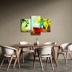 Tablou - Natura moartă, ceai (90x60 cm)