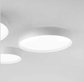 Plafoniera LED AVA 60cm, alb sau negru
