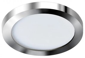Spot LED pentru baie incastrat IP44 Slim 9 round 4000K crom