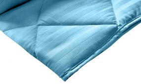 Pilota Alcam damasc, toamna / iarna, bambus, bleu ciel, 140x200 cm