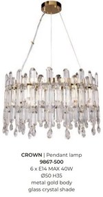 Lustra LED moderna design deosebit CROWN