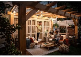 SET 2x bec LED VINTAGE Philips E27/7W/230V 2700K