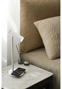 Lampă LED dimabilă de masă cu încărcare fără fir Qi Immax 08990L TIT LED/12W/230V alb