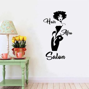 Sticker perete Afro Salon 2