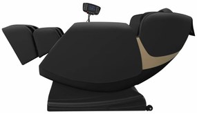 Fotoliu cu functie de masaj si incalzire Solaria negru H105 cm