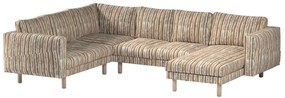 Husă pentru canapea de colț Norsborg cu 5 locuri și șezlong Norsborg