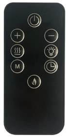 Semineu electric de perete, cu talpa