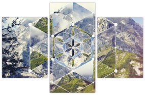 Tablou - Model geometric (90x60 cm)
