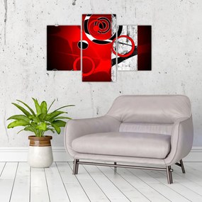 Tablou cu abstracție (90x60 cm)