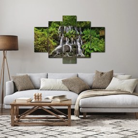 Tablou - Cascadă tropicală (150x105 cm)