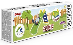 Tobogan pentru copii Dolu verde, 133 x 72 x 45 cm