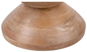 Măsuță auxiliară rotundă din lemn masiv de mango ø 35 cm Totem – Leitmotiv