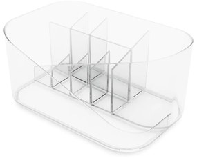 Organizator de baie transparent Glam – Umbra