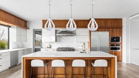 Pendul modern design LUX realizat manual ALMOND XL B