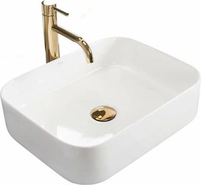 Lavoar alb pe blat Rea Kaya 46 cm