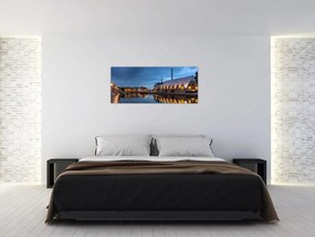 Tablou cu canalul - Göteborg (120x50 cm)