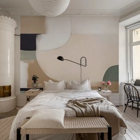 Fototapet, Abstract Shapes, Pastel, Rebel Walls