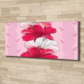 Tablouri tipărite pe pânză Flori hawaii