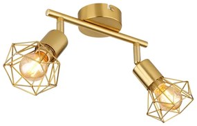 Spot Globo 54802GB-2 XARA I 2xE14/40W/230V auriu