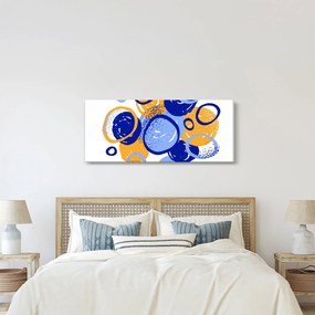Tablou - Motiv luminos cu cercuri (120x50 cm)