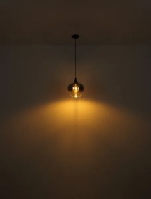 Lampadar Globo 15548S MAXY 1xE27/40W/230V negru/fumuriu