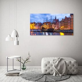Tablou pe sticlă acrilică Polonia gdańsk