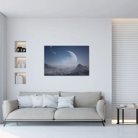 Tablou - Cer deasupra stâncilor (90x60 cm)