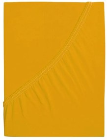 Cearsaf Jersey pentru patut EXCLUSIVE 70x140 cm galben