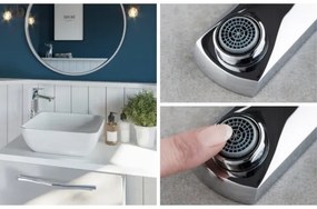 Baterie de lavoar KFA Armatura 5532-612-00 MOKAIT 27,9 cm alamă