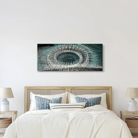 Tablou cu fântănă arteziană (120x50 cm)