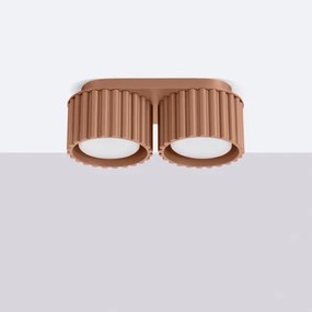 Sollux SL.1808 - Spot AURA 2xGX53/10W/230V, maro