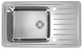 Chiuveta inox Alveus Galeo 30 Satin 86x50 cm