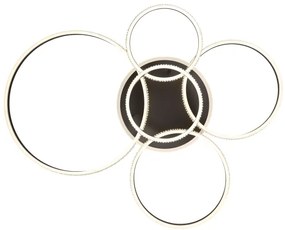 Plafonieră LED dimabilă Globo 67314-120 GROUNI LED/120W/230V + telecomandă