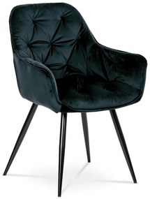 Set de scaune de sufragerie DCH-421 BK4, 2 buc.