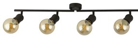 Lustra aplicata design vintage cu 4 spoturi directionabile Dance