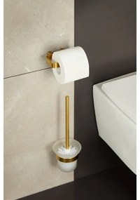 Suport de hârtie igienică KFA Armatura 864-022-31 oțel inoxidabil/auriu