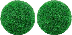 vidaXL Bile de arbuști cimișir artificiali, 2 buc., 52 cm