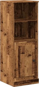 vidaXL Dulap înalt, lemn vechi, 36x35,5x103,5 cm, lemn prelucrat