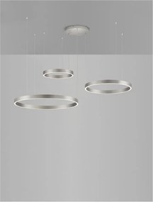 Lustra LED circulara cu 3 inele 80/60/40cm ELOWEN
