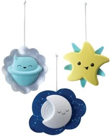 Carusel pentru pătuț cu sunete Infantino 3 în 1 3xAA verde