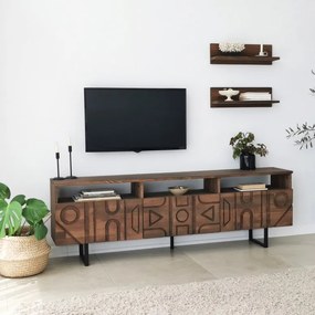 Comoda TV Aristo - Walnut