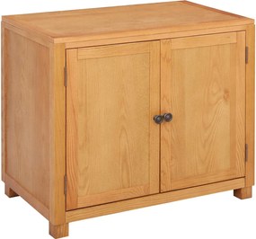 vidaXL Dulap cu depozitare cu ușă Maro 78 x 50 x 70 cm Lemn compozit