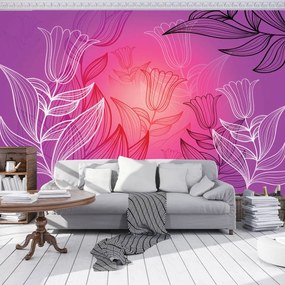Fototapet - Flori (254x184 cm)