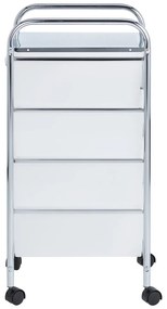 Raft mobil pentru baie, 4 compartimente, Wenko Messina