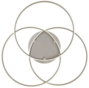 Plafonieră LED Globo 67355-40N KOMBOS 40W/230V d. 45,6 cm crom mat