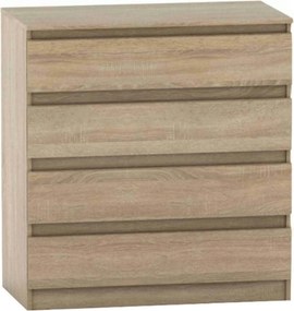 Comoda HANY NEW 004, stejar sonoma, PAL laminat, 90x49x95 cm