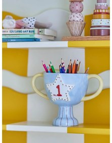 Ghiveci decorativ din ceramică pictată manual Trophy – Bloomingville Mini