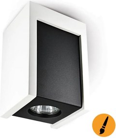 Plafonieră spot LINDO NERO 1xGU10/25W/230V