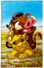 Disney Regele Leu Pride Lands Trio prosop de mâini, prosop de față, prosop 30x50 cm