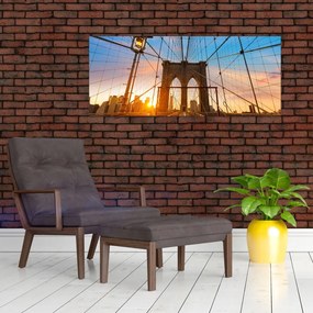 Tablou - Podul Brooklyn, Manhattan, New York (120x50 cm)